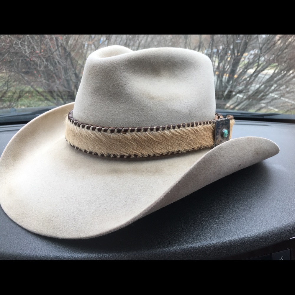 Authentic Stetson beaver cowboy hat